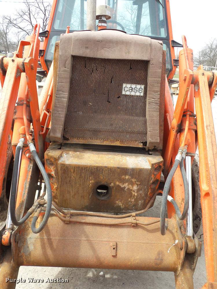 image for item AY9541 1992 Case 580 Super K backhoe