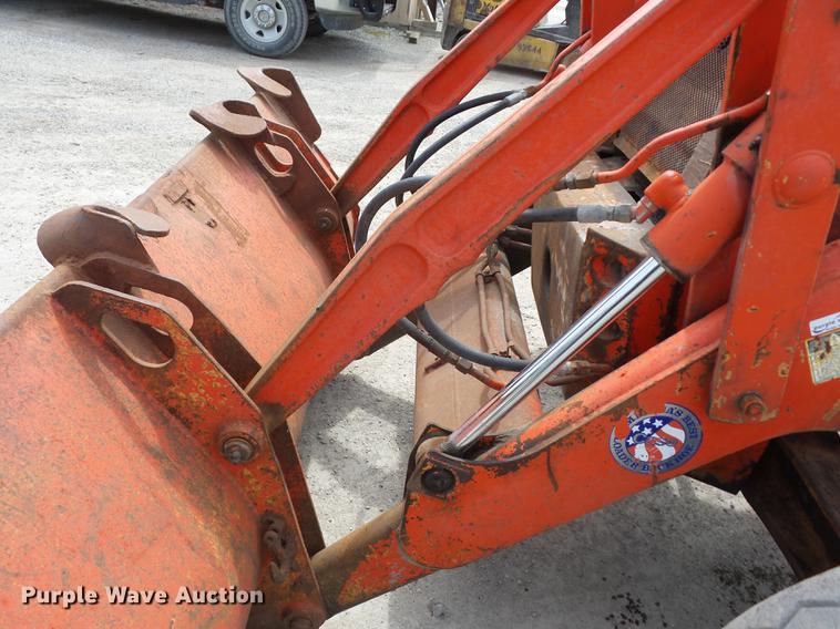 image for item AY9541 1992 Case 580 Super K backhoe