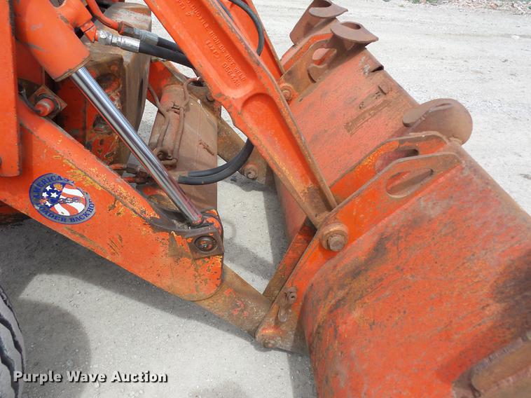 image for item AY9541 1992 Case 580 Super K backhoe