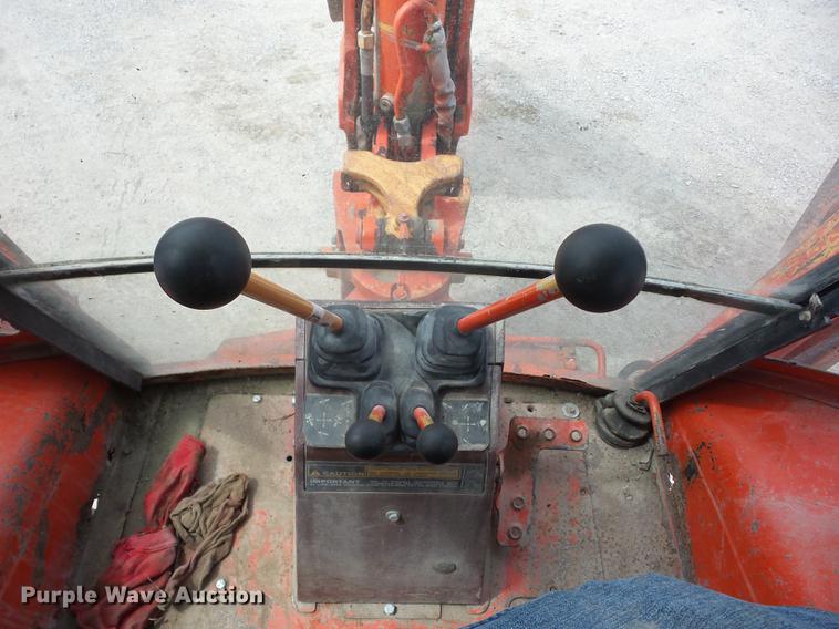 image for item AY9541 1992 Case 580 Super K backhoe