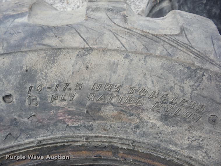 image for item AY9544 (2) Firestone 14-17.5 NHS tires