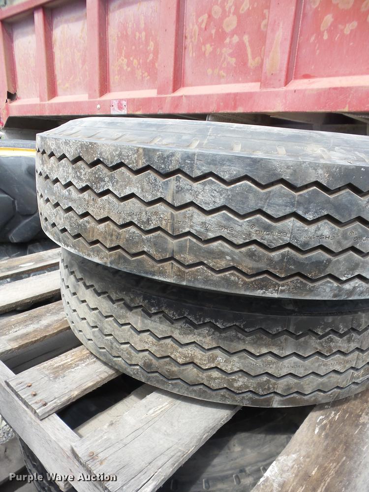 (4) Michelin 10.00R15 tires in Erie, KS Item AY9545 sold Purple Wave