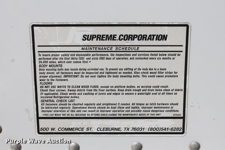 image for item DB5175 1990 Ford Econoline E350 box truck