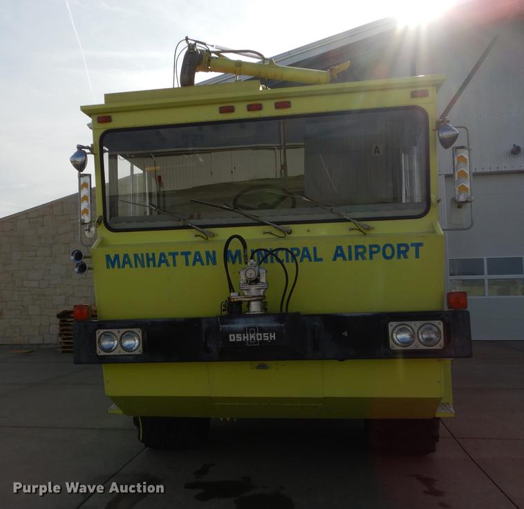 image for item DC0393 1980 Oshkosh ARFF fire truck
