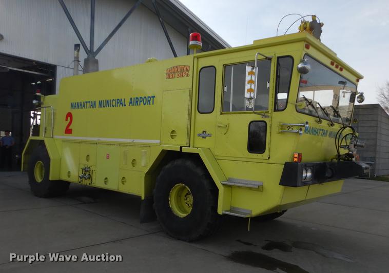 image for item DC0393 1980 Oshkosh ARFF fire truck