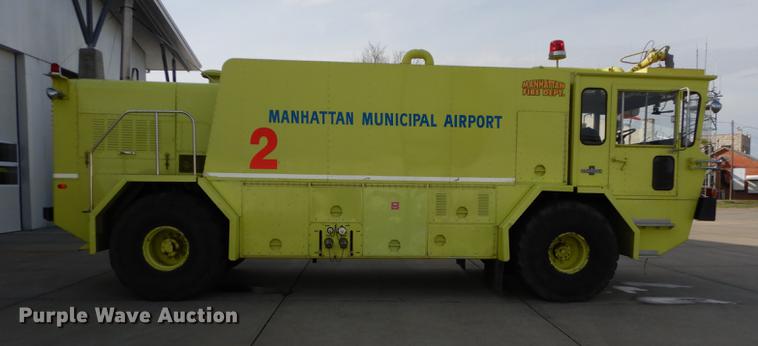 image for item DC0393 1980 Oshkosh ARFF fire truck