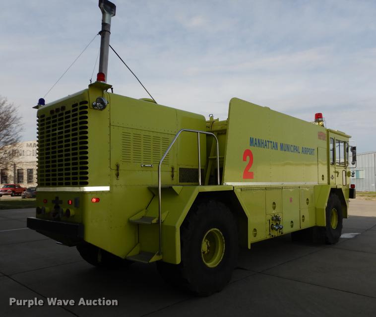 image for item DC0393 1980 Oshkosh ARFF fire truck