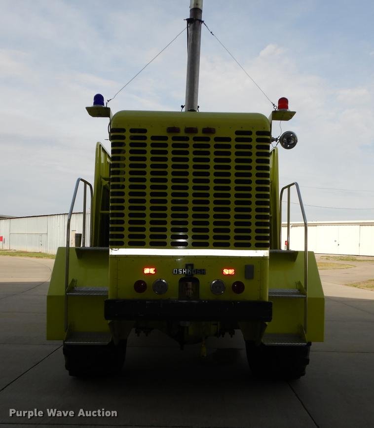 image for item DC0393 1980 Oshkosh ARFF fire truck