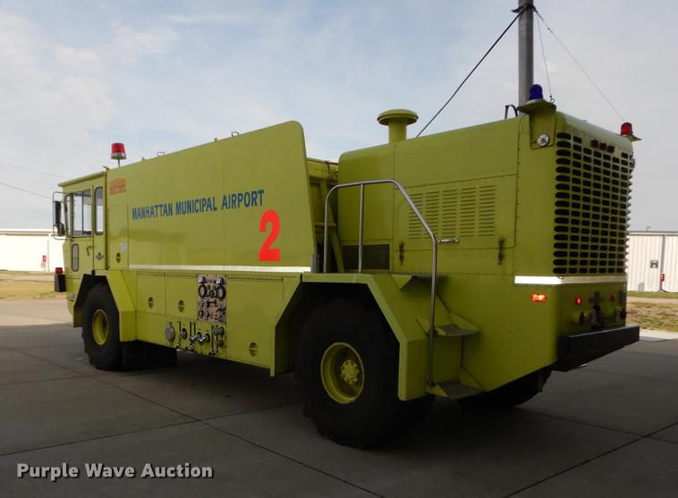 image for item DC0393 1980 Oshkosh ARFF fire truck