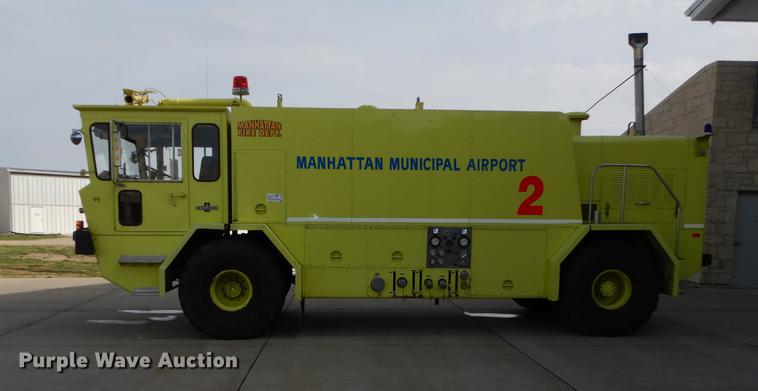 image for item DC0393 1980 Oshkosh ARFF fire truck