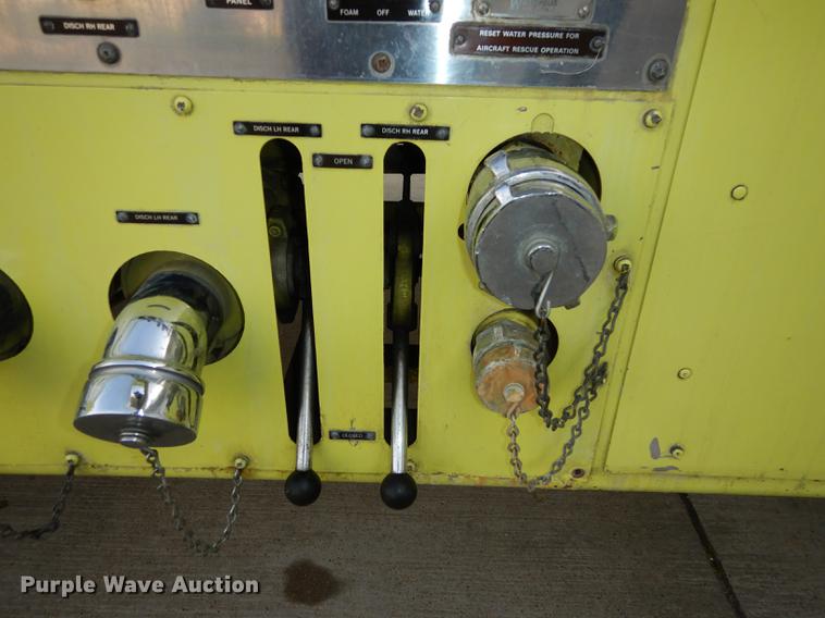 image for item DC0393 1980 Oshkosh ARFF fire truck