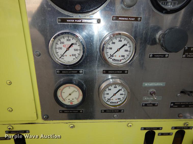 image for item DC0393 1980 Oshkosh ARFF fire truck