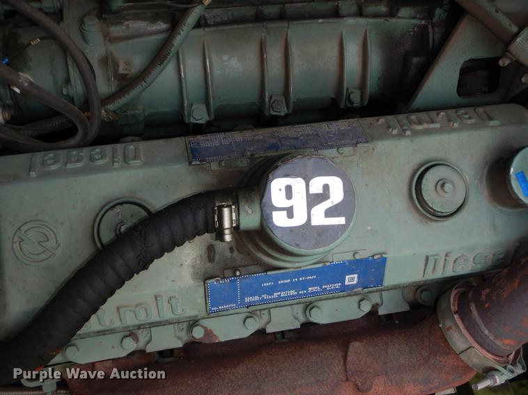 image for item DC0393 1980 Oshkosh ARFF fire truck