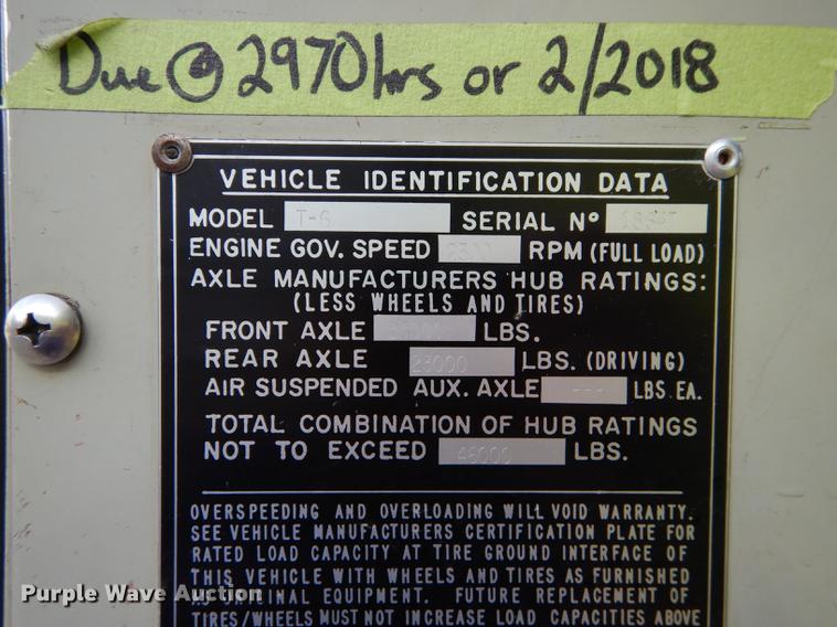 image for item DC0393 1980 Oshkosh ARFF fire truck