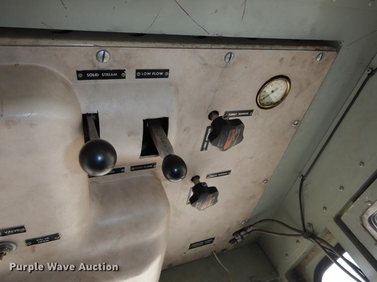 image for item DC0393 1980 Oshkosh ARFF fire truck