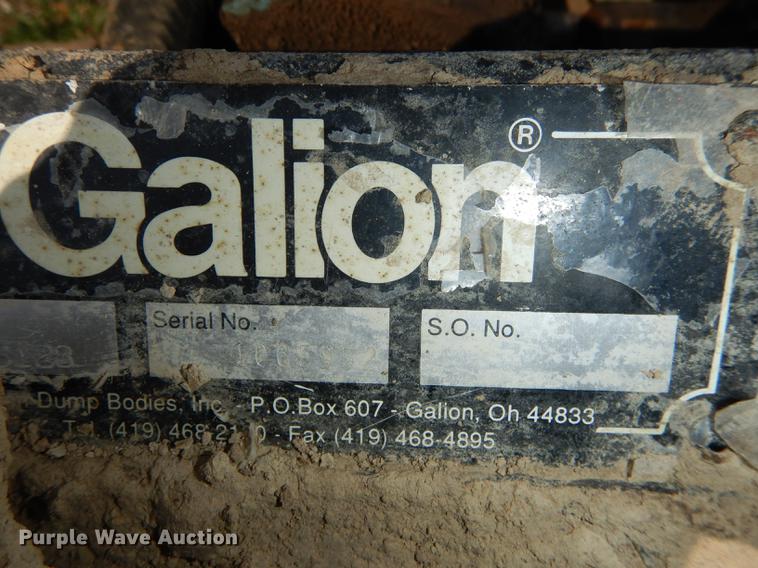 image for item DC0430 Galion FD63128 dump bed hoist