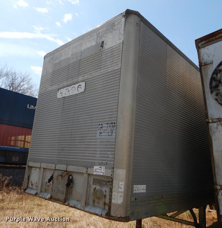 image for item DC0455 1973 Hobbs Ranger I dry van trailer