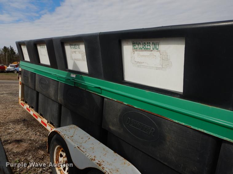 image for item DC0472 1998 Alley Cat recycle trailer