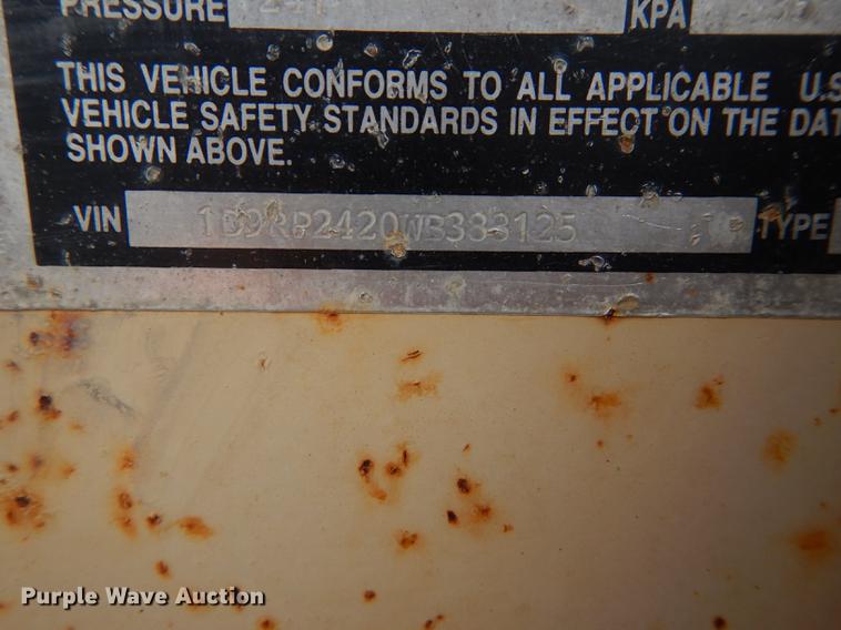 image for item DC0472 1998 Alley Cat recycle trailer