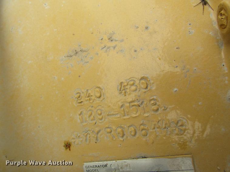 image for item DC4286 1996 Caterpillar SR4 generator