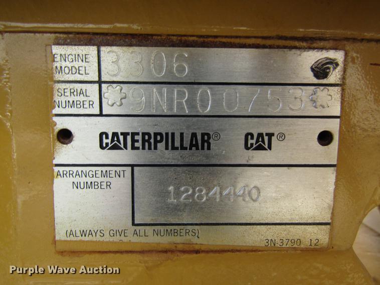 image for item DC4286 1996 Caterpillar SR4 generator