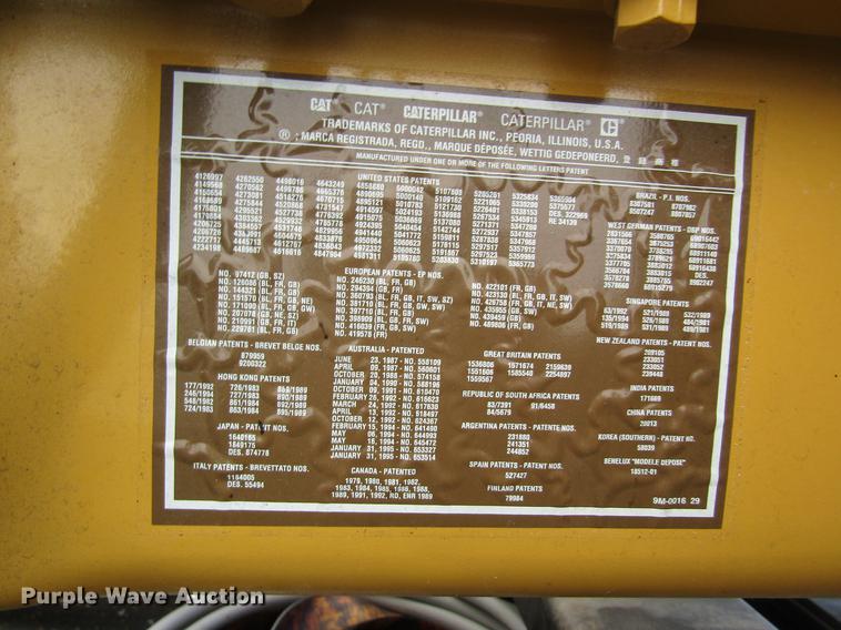 image for item DC4286 1996 Caterpillar SR4 generator