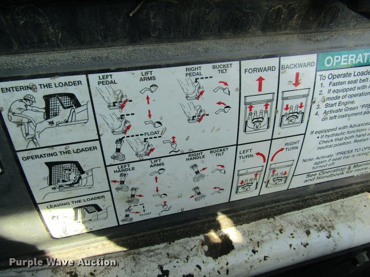image for item DC4293 2008 Bobcat T320 skid steer