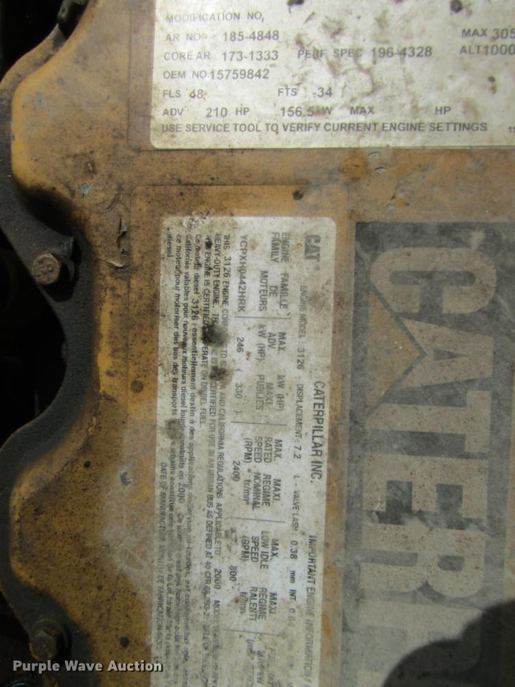 image for item DC4294 2001 GMC C8500 oil distributor truck