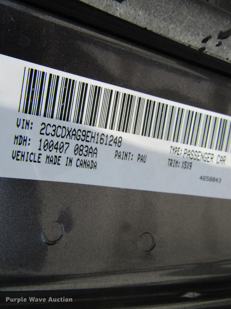 image for item DC4299 2014 Dodge Charger Police