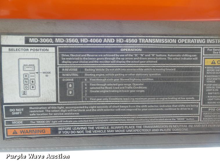 image for item DC7345 2007 Sterling Acterra truck cab and chassis