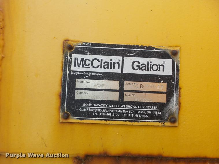 image for item DC7346 2000 International 4900 dump truck