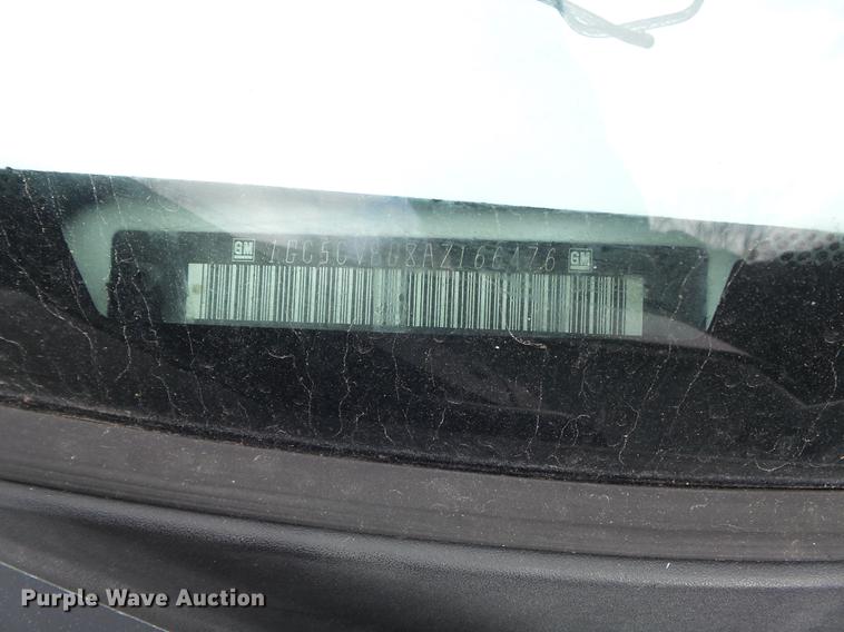 image for item DC7347 2010 Chevrolet Silverado 2500HD Ext. Cab pickup truck