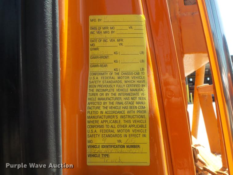 image for item DC7352 2006 Sterling Acterra dump truck