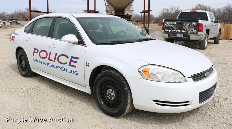 image for item DC7622 2010 Chevrolet Impala Police Cruiser