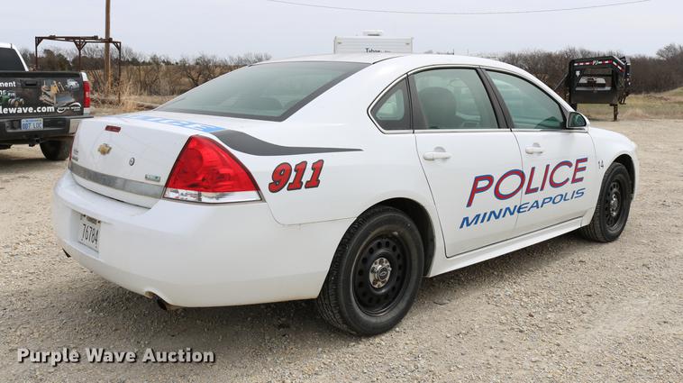 image for item DC7622 2010 Chevrolet Impala Police Cruiser