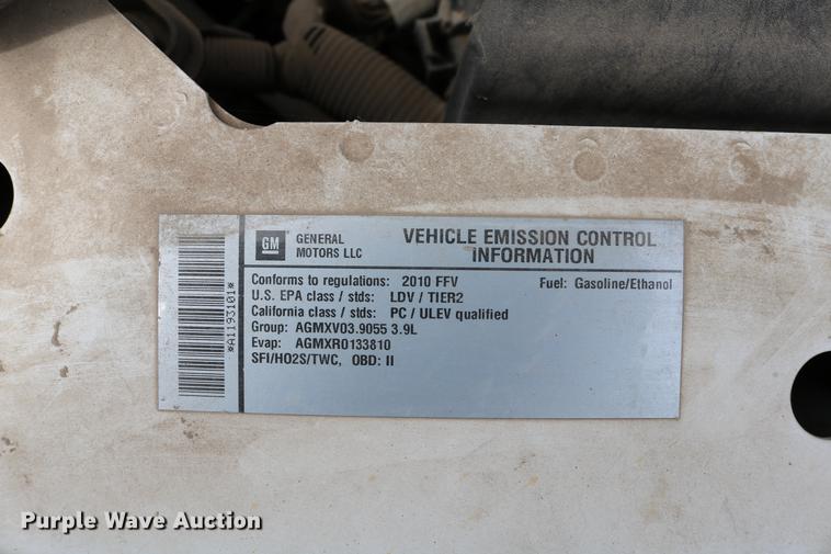 image for item DC7622 2010 Chevrolet Impala Police Cruiser