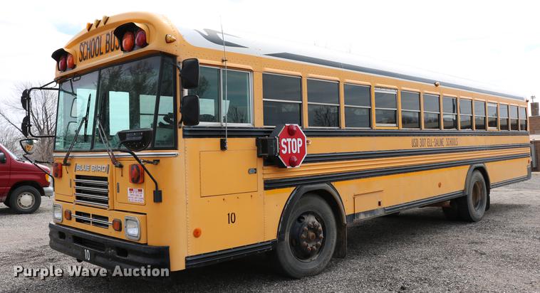 image for item DC7651 2002 Blue Bird school bus