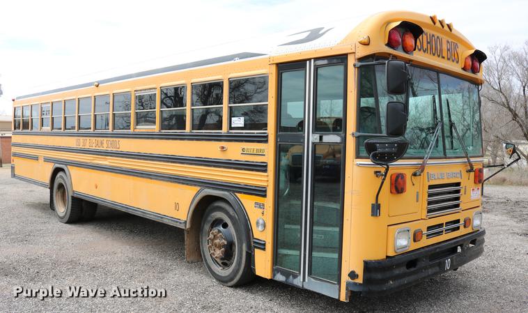 image for item DC7651 2002 Blue Bird school bus