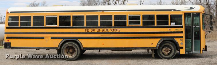 image for item DC7651 2002 Blue Bird school bus