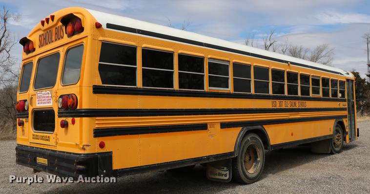 image for item DC7651 2002 Blue Bird school bus