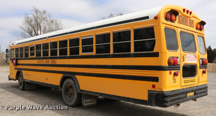 image for item DC7651 2002 Blue Bird school bus