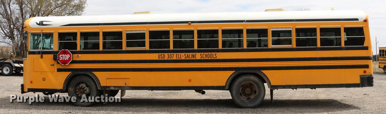 image for item DC7651 2002 Blue Bird school bus