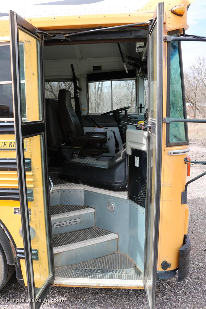 image for item DC7651 2002 Blue Bird school bus