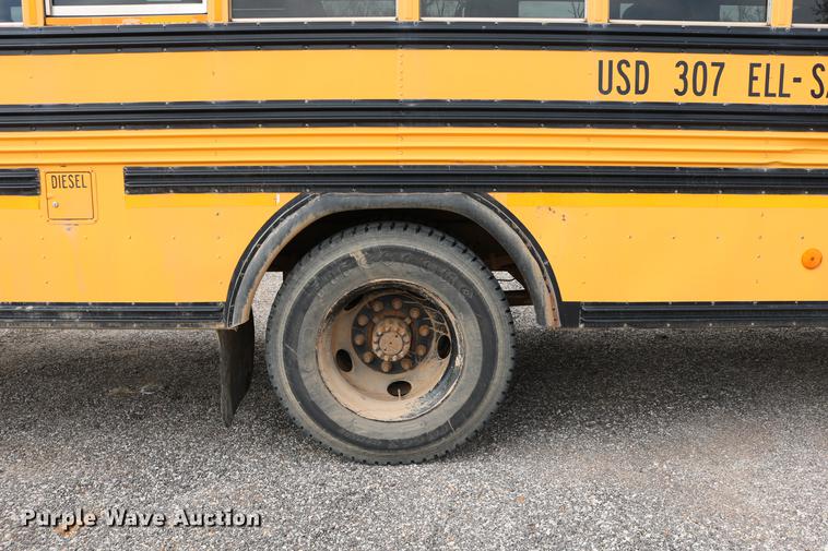 image for item DC7651 2002 Blue Bird school bus