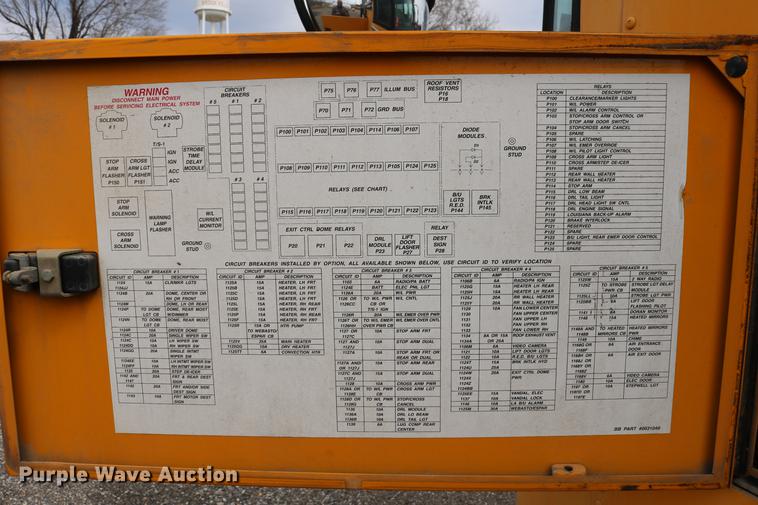 image for item DC7651 2002 Blue Bird school bus