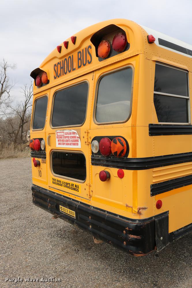 image for item DC7651 2002 Blue Bird school bus