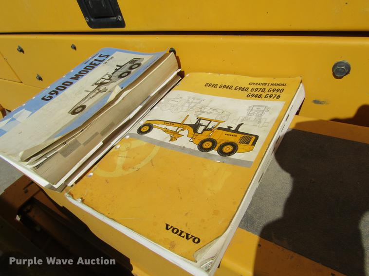 image for item DE6720 2007 Volvo G940 motor grader