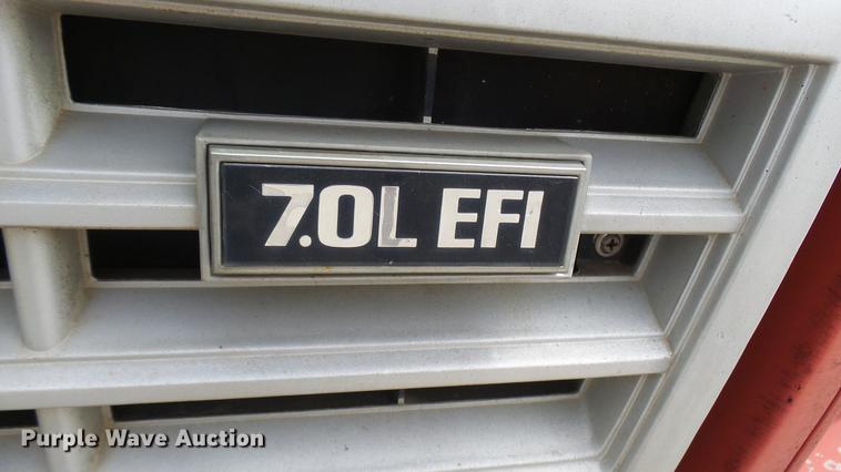 image for item DP9541 1992 Ford F700 dump truck