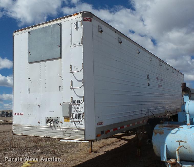 image for item DW9705 1987 Utility mobile shower van trailer