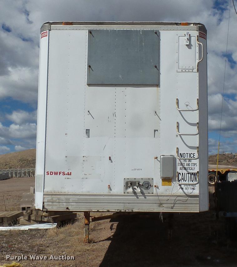 image for item DW9705 1987 Utility mobile shower van trailer